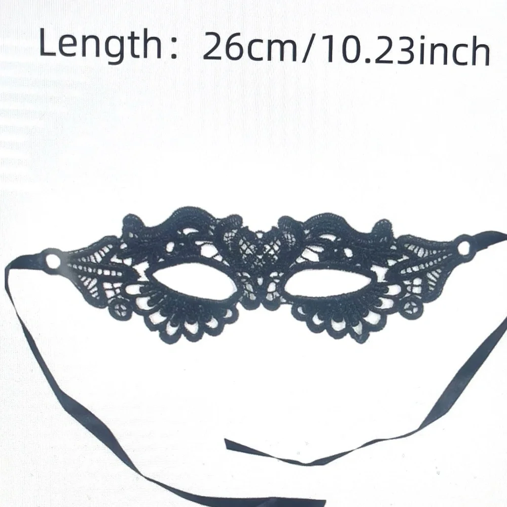 Women's embroidered Lace mask. NEW ITEM - Picture 3 of 3